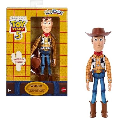 Mattel Disney and Pixar Toy Story 5 Figures, Ragdoll Edition Playscale 7 Inch Assortment, Movie Accurate Soft Collectable Figures