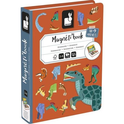 MAGNETI'BOOK - DINOSAURS - Janod Books | Maisonette