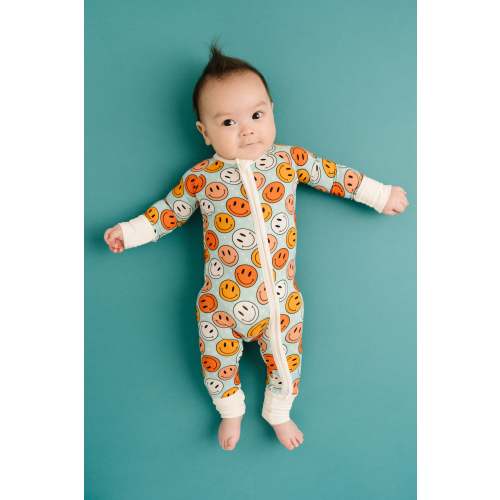 Colorful Smiley Bamboo Sleeper