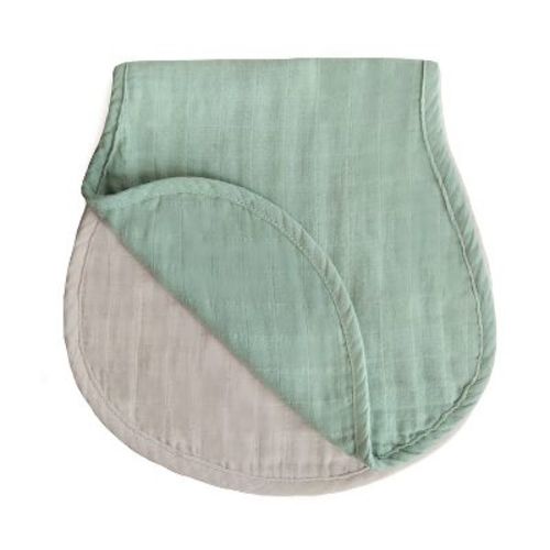 Mushie Organic Cotton Muslin Burp Cloth 2-Pack