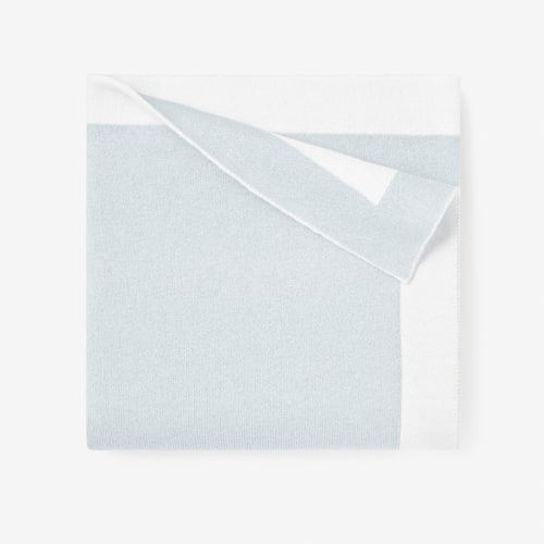 Pale Blue Cashmere Baby Blanket – Elegant Baby