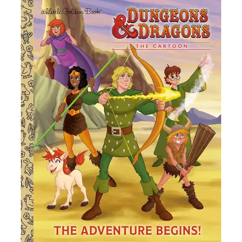 The Adventure Begins! (Dungeons & Dragons) (Little Golden Book)