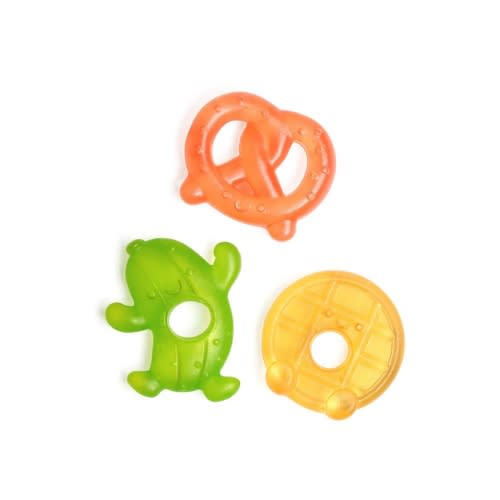 Cutie Coolers™ Water Filled Teethers - Silly Foods