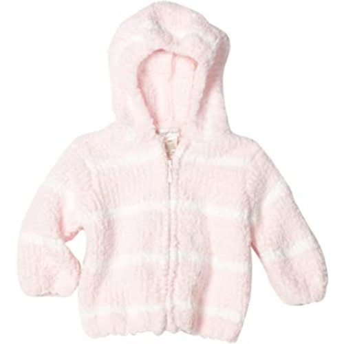 Angel Dear Baby-girls Infant Striped Chenille Hooded Jacket
