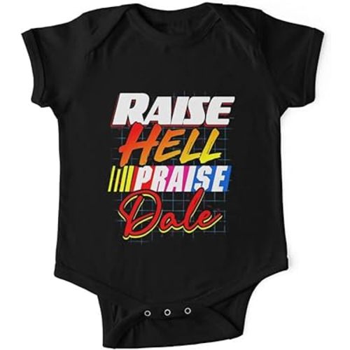 Onesie Raise Infant Hell Girl Praise Boy Dale Outfits Vintage Kids Bodysuit Baby One-Piece Gift For Grandkids Daughter Son