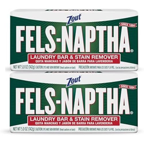 Fels Naptha Laundry Soap Bar - 5.0 oz - 2 pk