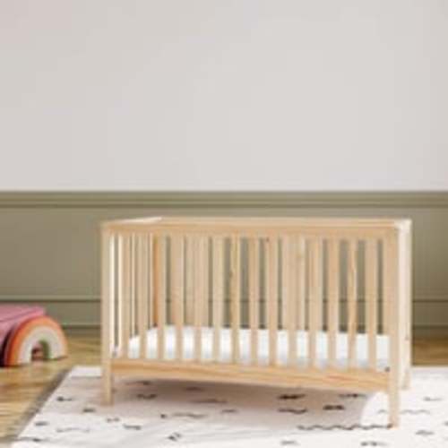 Storkcraft Hillcrest Natural 4-in-1 Convertible Crib