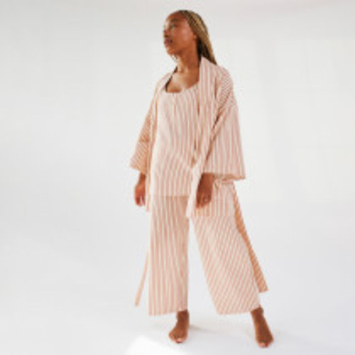 Storq 3-Piece Lounge Set - Soft Stripe, M