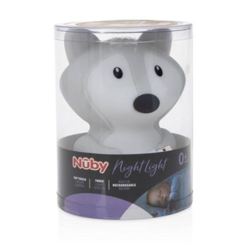 Nuby Night Light - Fox: LED, Silicon, Dimmable, USB Powered
