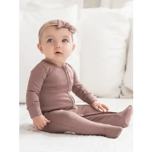Peyton Zipper Sleeper - Aster