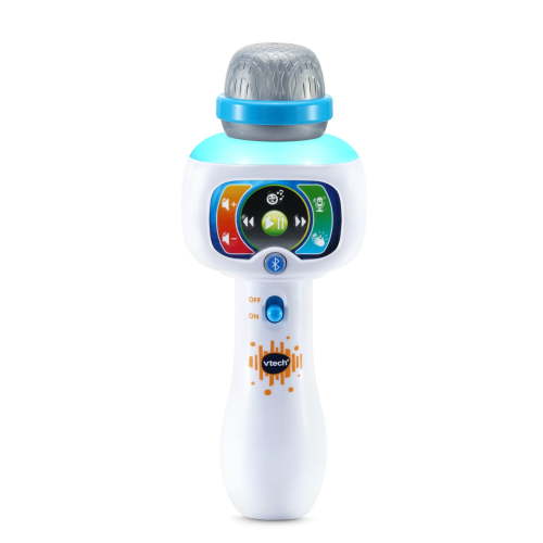 VTech Sing It Out Karaoke Microphone, Toddler Toy with Songs, Bluetooth, Voice Effects