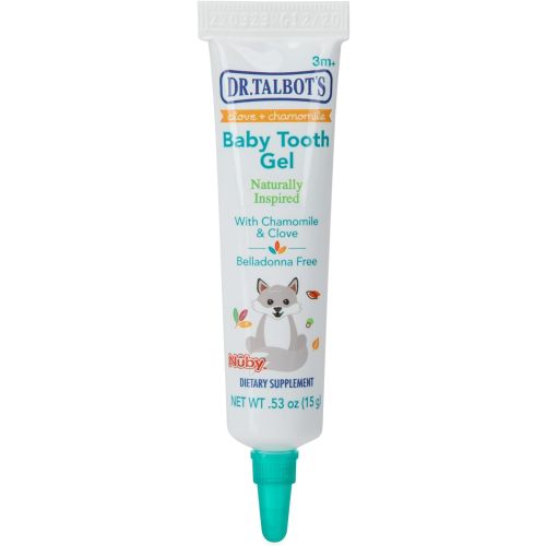 Dr. Talbot's Baby Tooth Gel for Sore Gums, Naturally Inspired, .53 Oz, Benzocaine Free, Belladonna Free