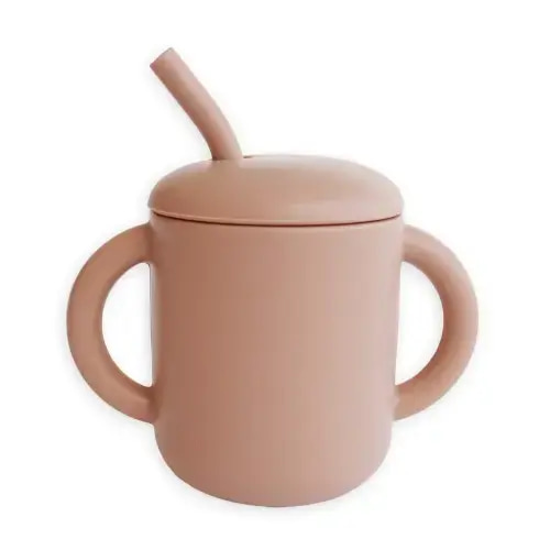 Silicone Training Cup - Camel