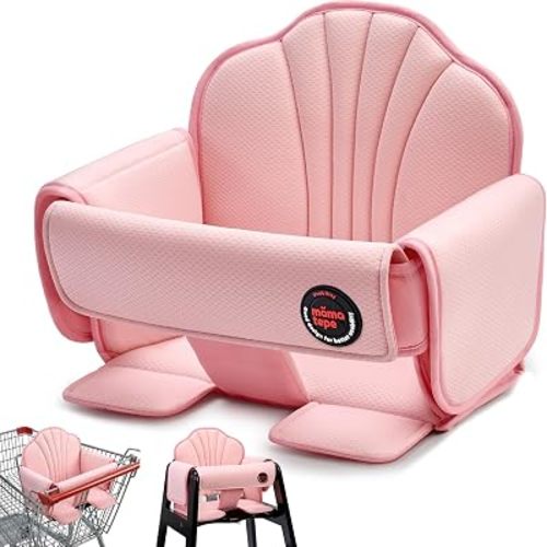 Padded Shopping Cart Cover for Baby, Pink
