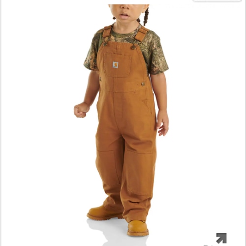 Kids' Canvas Bib Overall (Baby/Toddler) | Kid's In Stock Gear | Carhartt