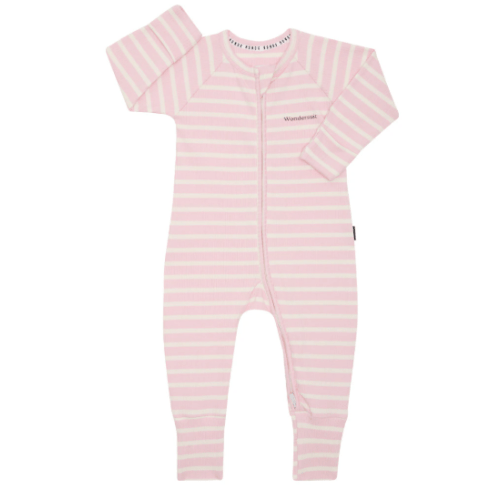 Bonds Wide Needle Rib Zippy | Baby Baby Coverall | BWJHA