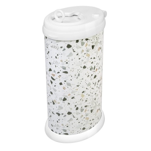 Ubbi 10000 Steel Diaper Pail - Terrazo Brand NEW