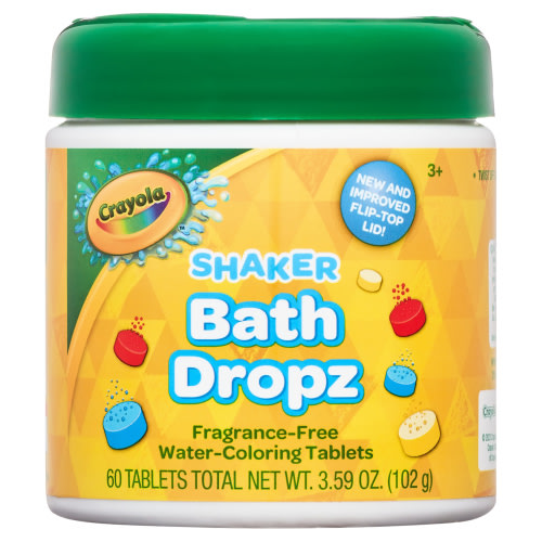 Crayola Bath Dropz Color, 60 Tablets, 3.59 OZ