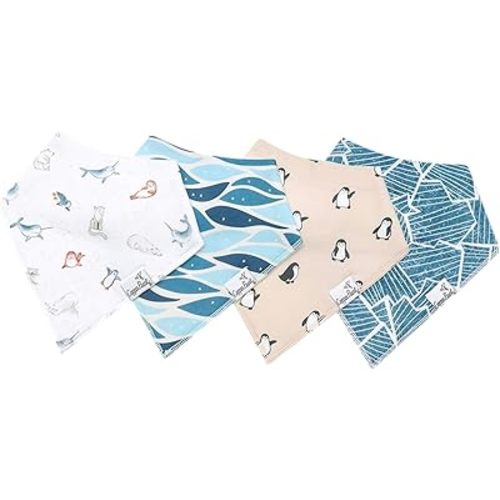 Arctic Wonder Bandana Bib Set