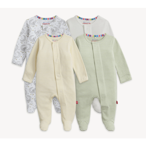 Newborn Size – Magnetic 4-Pack Footie – Magnetic Me