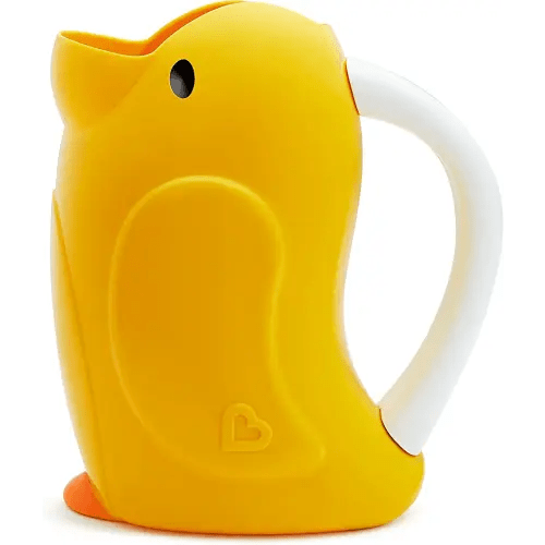 Munchkin® Duckling™ Shampoo Bath Rinser Cup, Ultra Soft and Flexible Rim, Babies, Toddlers and Kids, Yellow Duck