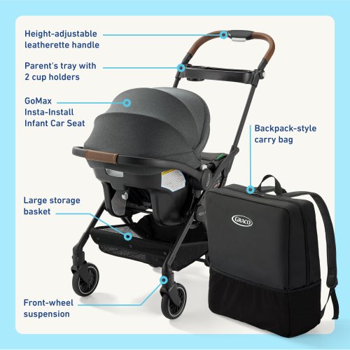 Graco GoMax Travel System, Ace 2024 - N/A