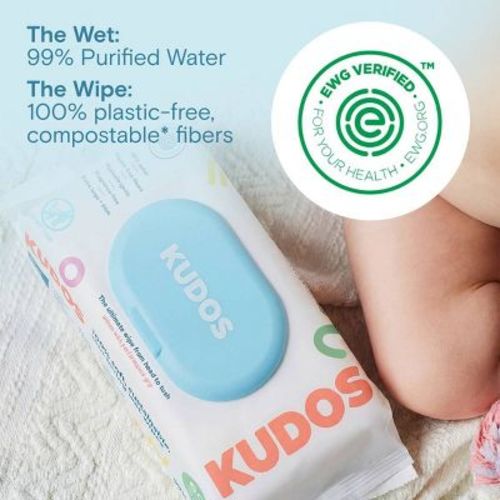 Kudos Wet Wipes - 180ct/3pk