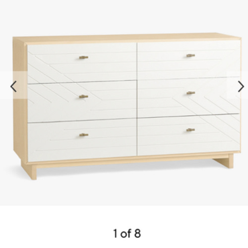Cora 6-Drawer Dresser (56w x 20d")