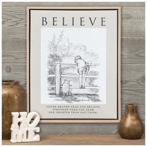 Believe Canvas Wall Decor