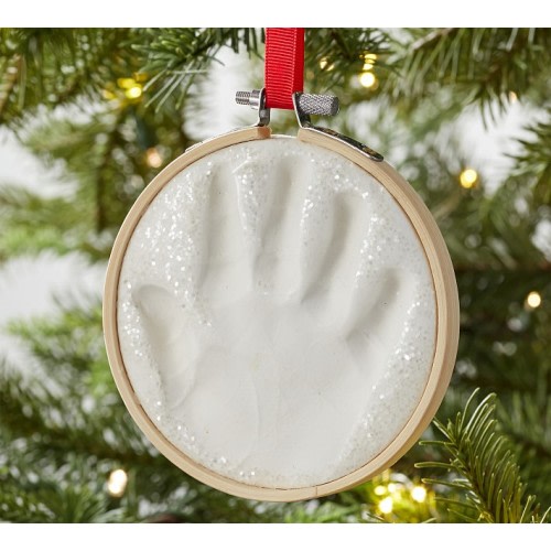 Baby's First Christmas Handprint Ornament Kit