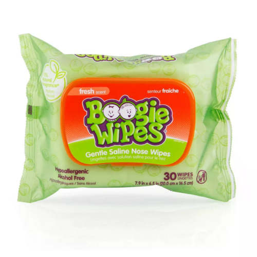 Boogie Wipes Saline Nose Wipes Fresh Scent - 30ct — buybuy BABY