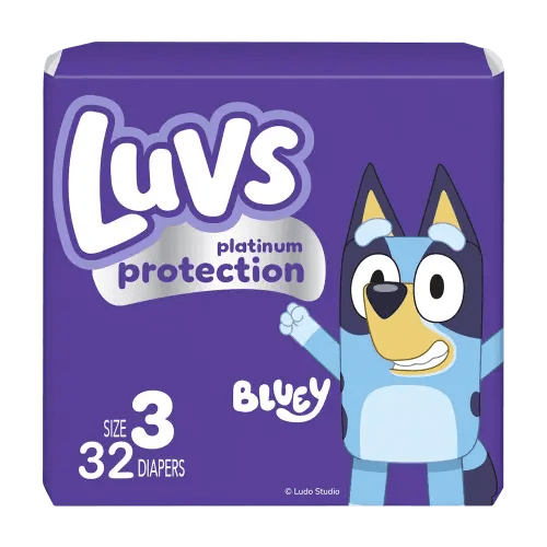 Luvs Platinum Protection Baby Size 3 Diapers 32 Count, 1 Ea..