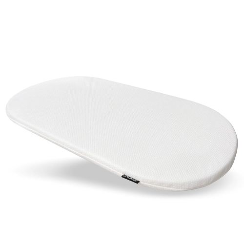 Foldable Baby Changing Pad. Moses Basket or Oval Bassinet Mattress Pad with Ultra Soft Cover. Replacement Diaper Changing Station Mattress. Changing Table Topper for Dresser. 31” x 16”