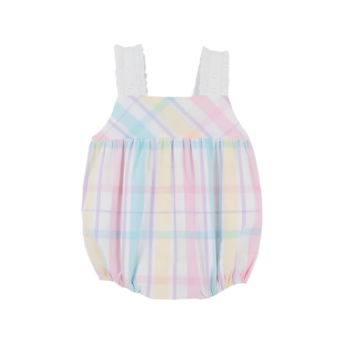 Babs Bubble-Brunch Plate Plaid