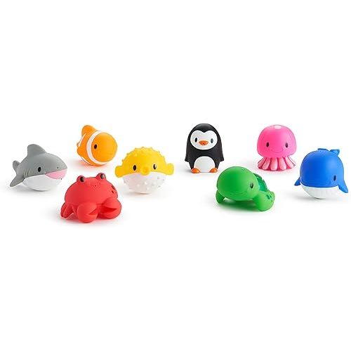 Munchkin Ocean Squirts Bath Toy, 8 pack
