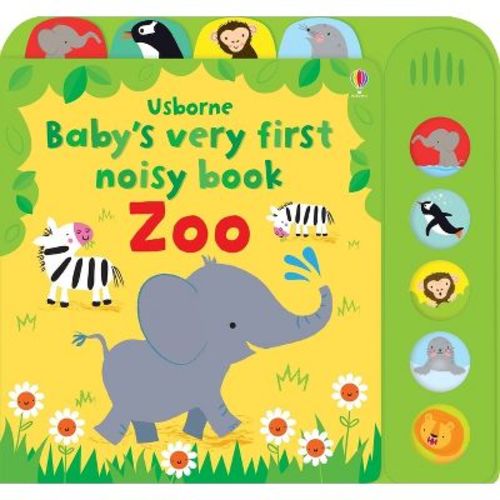 Baby's Very First Noisy Book Zoo - (Baby's Very First Books) by Fiona Watt (Board Book)