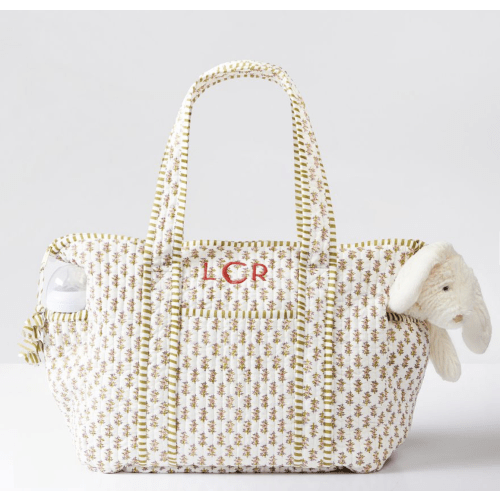 Block Print Diaper Bag