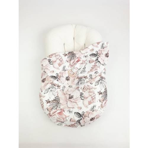 Snuggle me organic cotton handmade cover , cotton satin cover , snuggle me lounger cover