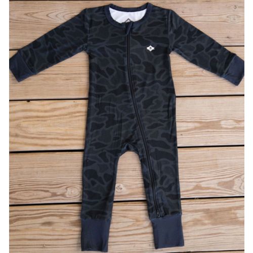 Baby Zip Up - Black Camo – BURLEBO