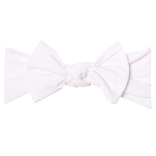 Copper Pearl Baby Bows: Stylish Headbands for Baby Girls, Premium Soft and Stretchy Baby Headbands, Perfect for Newborns, Trendy Designs - Dove