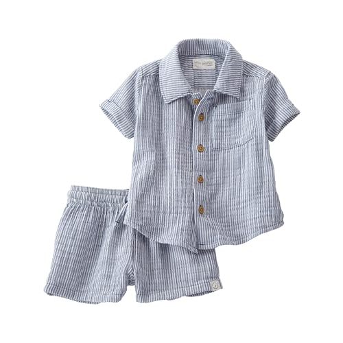 little planet by carter's unisex-baby 2-piece Shorts Set Made With Organic Cotton