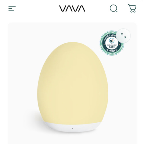 VAVA Baby Egg Night Light with Touch Control