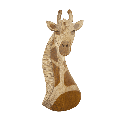 Crane Baby Giraffe Wall Decor - Nursery Wall Art Baby Room Decor Wall Hanging Playroom Decor