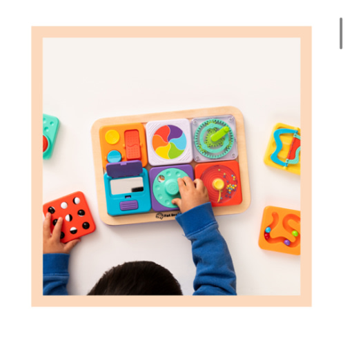 PlayTab - Modular, Sensory Activity Board for Babies and Toddlers