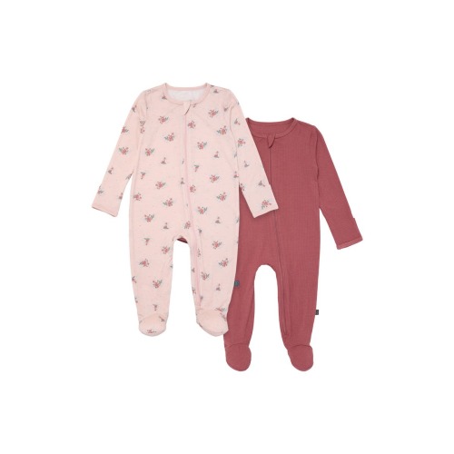 Pink Roses Sleep 'N Play With Mittens, 0-3M