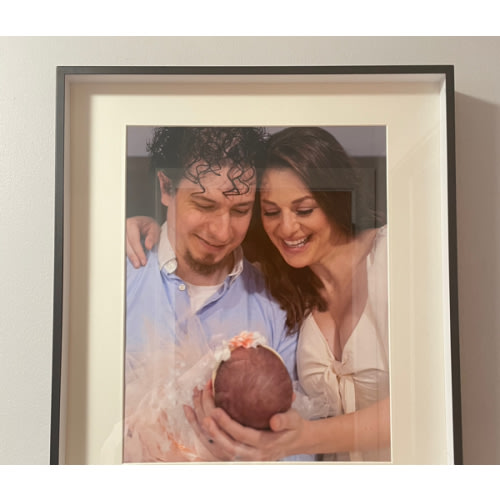 4-Piece Brushed Black Gallery Wall Frame Set