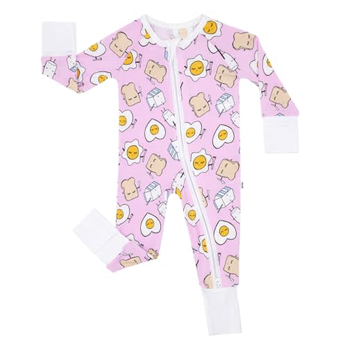 Little Sleepies Pajamas for Baby Boys & Girls, Viscose from Bamboo Baby Pajamas, Snug Baby Sleeper, Toddler PJs, 2-Way Zipper