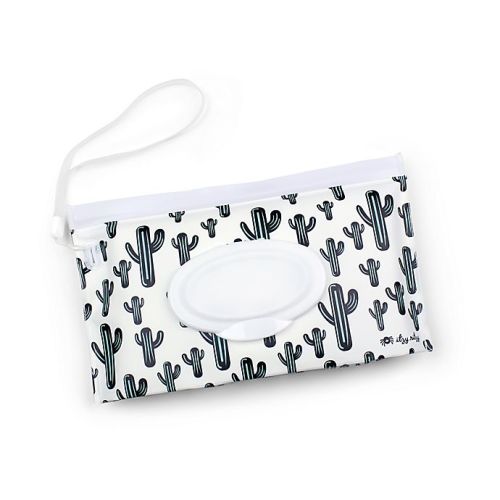 Itzy Ritzy® Take & Travel Pouch Reusable Wipes Case in - Green