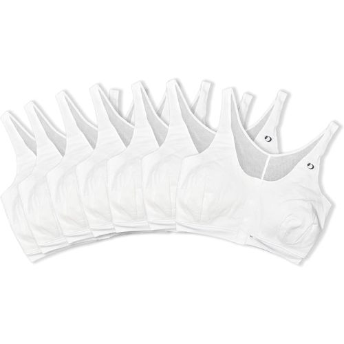 Nipple Diaper Absorbent Nursing Bra 100% Cotton, 7 Pack Single-Use Disposable Non-Toxic Garment for Breastfeeding