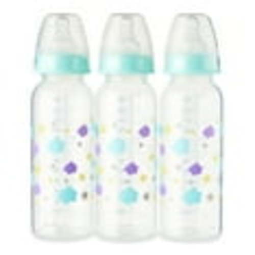 Parent's Choice Bottle, 3 Pack, 9 Fl oz, Newborns, Unisex, Cloud Print